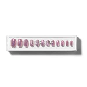 Static Nails Super Holo Round Reusable Pop-On Manicures
